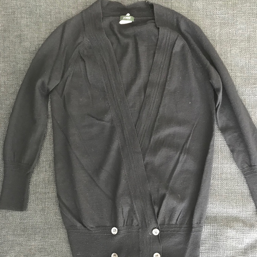 Women's J. CREW Cardigan – Black Size XS